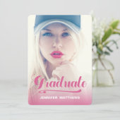 Fettgewebe 2| Einladung zur Graduierung (Stehend Vorderseite)