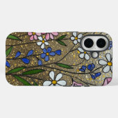 Fettgewebte Wildblumen Case-Mate iPhone Hülle (Rückseite (Horizontal))