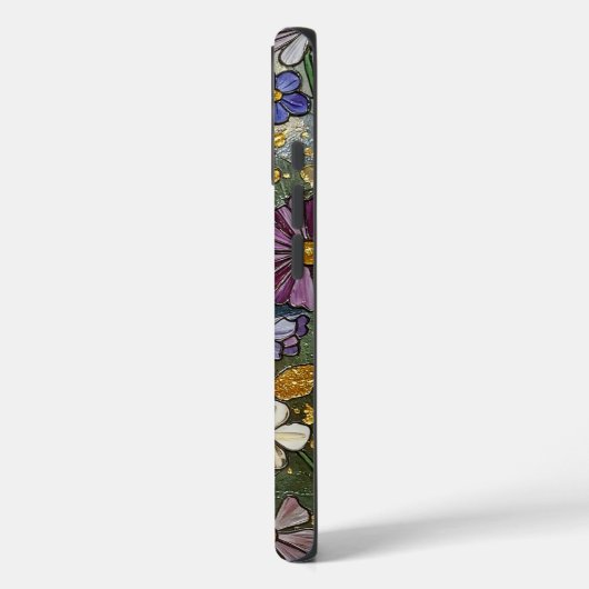Fettgewebte Wildblumen Case-Mate iPhone Hülle (Rückseite / Links)