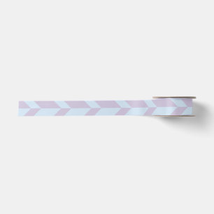 Fettgewebte, zweiteilige, Zickzack Stripe-Pulver-P Satinband