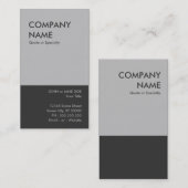 Fettgras Visitenkarte (Vorne/Hinten)