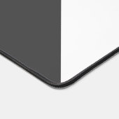 Fettgrauer, weißer, schlanker Kornfarbblock Schreibtischunterlage (Ecke)