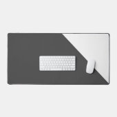 Fettgrauer, weißer, schlanker Kornfarbblock Schreibtischunterlage (Tastatur & Maus)