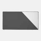 Fettgrauer, weißer, schlanker Kornfarbblock Schreibtischunterlage (Vorderseite)