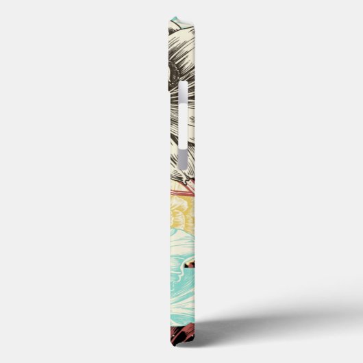 Fettgravur Case-Mate iPhone Hülle (Rückseite / Links)