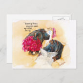 Fetthippo Postkarte (Vorne/Hinten)