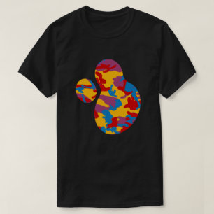 Fettiges Camo-Muster Paint Splat v2 T-Shirt