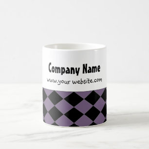 Fettiges Diamantmuster Kaffeetasse