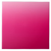 Fettiges Rosa Farbverlauf-Design Fliese (Vorderseite)