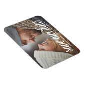 Fettkalligraphie | FOTO SAVE THE DATE Magnet (Rechte Seite)