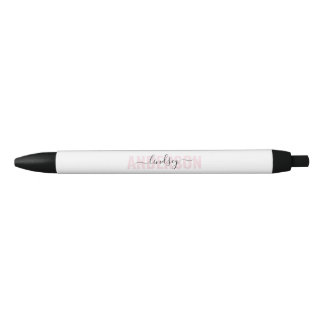 Fettkalligraphie Pink Personalisiert Kugelschreiber