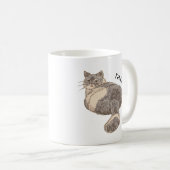 Fettkatze Kaffeetasse (VorderseiteRechts)