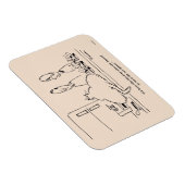 Fettkatze Magnet (Rechte Seite)