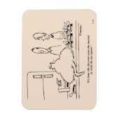 Fettkatze Magnet (Vertikal)