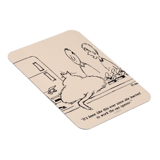 Fettkatze Magnet (Rechte Seite)