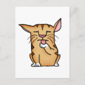 Fettkatze Postkarte (Vorderseite)