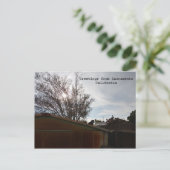 Fettkatze Postkarte (Stehend Vorderseite)