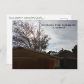 Fettkatze Postkarte (Vorne/Hinten)