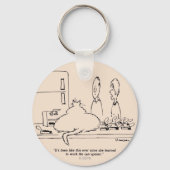 Fettkatze Schlüsselanhänger (Vorderseite)