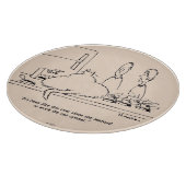 Fettkatze Schneidebrett (Ecke)