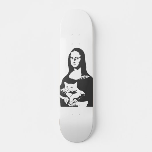 Fettkatze von da vinci - Wählen Sie die Hintergrun Skateboard (Vorne)