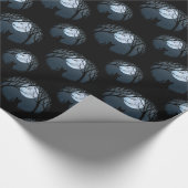 Fettkatzenverpackungspapier Niedliches Katzengesch Geschenkpapier (Ecke)