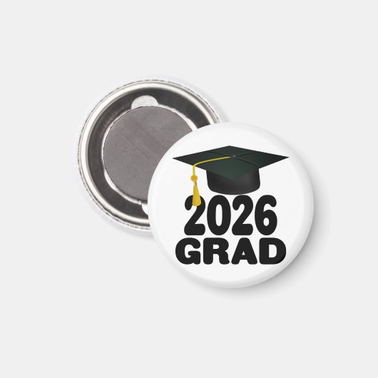 Fettklasse des Abschlusses 2026 Magnet (Vorderseite/Rückseite)