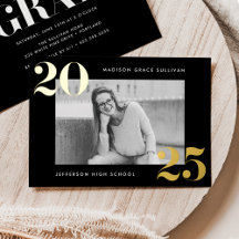 Fettklasse des Abschlusses "Black and Gold Foto" 2