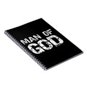 Fettleibiges Christliches Zitat von Men Faith Spri Notizblock (Rechte Seite)