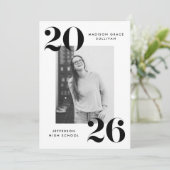 Fettleibiges Foto 2023 Einladung (Stehend Vorderseite)