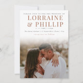 Fettleibigkeit des Fotos Einladung (Vorderseite)