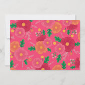 Fettleibigkeit Junggeselinnen-Abschied Einladung (Rückseite)