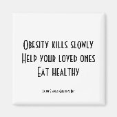 Fettleibigkeit Magnet (Vorne)