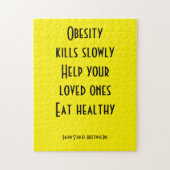 Fettleibigkeit Puzzle (Vertikal)