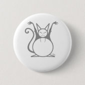 Fettmasterkatze Button (Vorderseite)