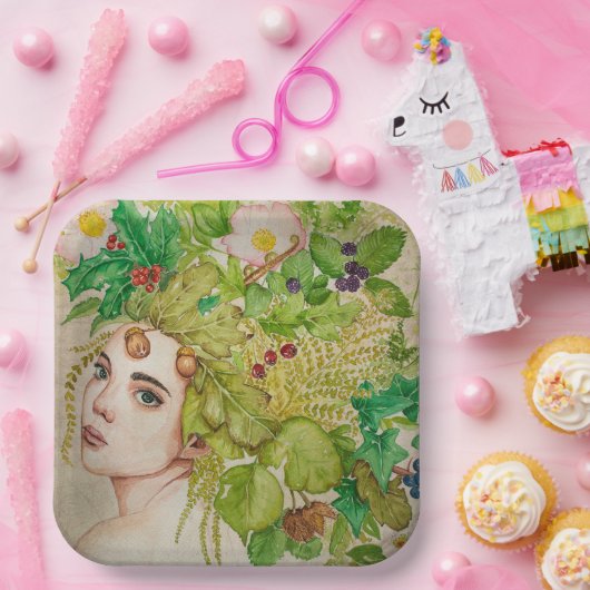 Fettpapierplatte Pappteller (Party)