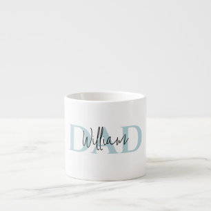 Fettpastel-VATER   Geschenk des modernen Vaters Espressotasse