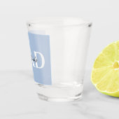 Fettpastel-VATER | Geschenk des modernen Vaters Schnapsglas (Rechts)