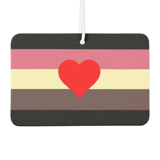 Fettpride Autolufterfrischer (Vorderseite)
