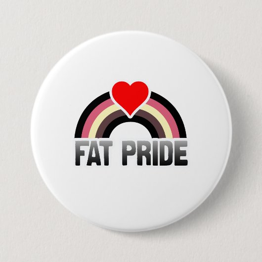 Fettpride Button (Vorderseite)