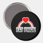 Fettpride Magnet (Vorderseite/Rückseite)