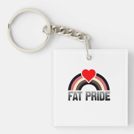 Fettpride Schlüsselanhänger (Vorderseite)