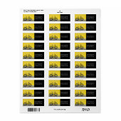 Fettrad an der gelben Wand (Vorne)