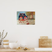 "Fettreifen" Poster (Küche)