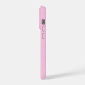 Fettrosa traumhafte Katze iPhone Hülle (Linke Seite)