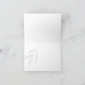 Fettrot und Gelbe Milchsorten Dankeskarte (Innenseite)