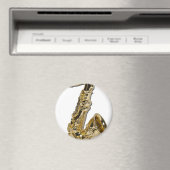 FettSaxophon040311 Magnet (In Situ (Geschirrspüler))