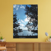 Fettstarrkontrast Leinwanddruck (Insitu (Wohnzimmer))