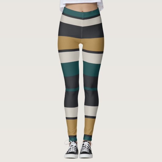 Fettstreifen Leggings (Vorderseite)