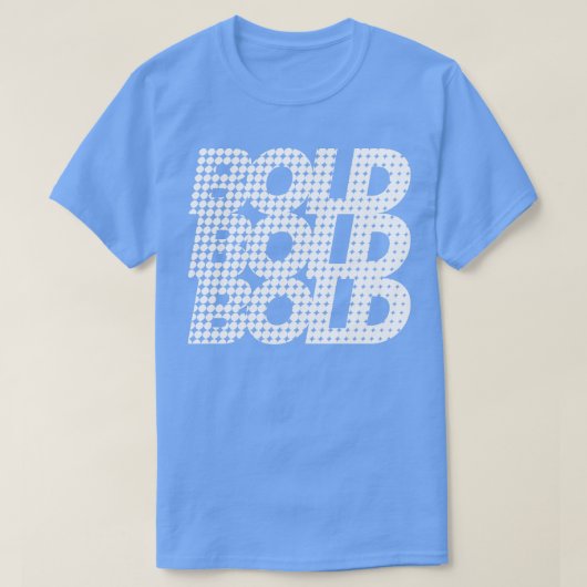 Fetttypografie T-Shirt (Design vorne)